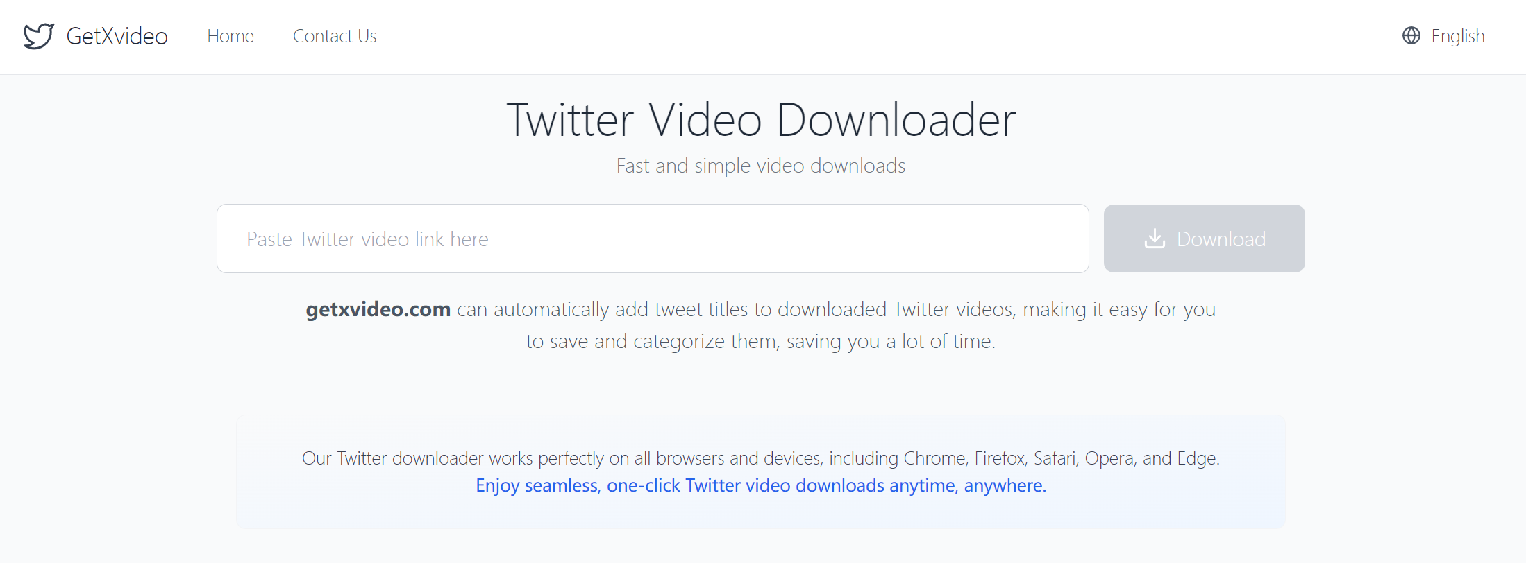 Review: GetXvideo - Easily Download Twitter Videos and Add Tweet Titles