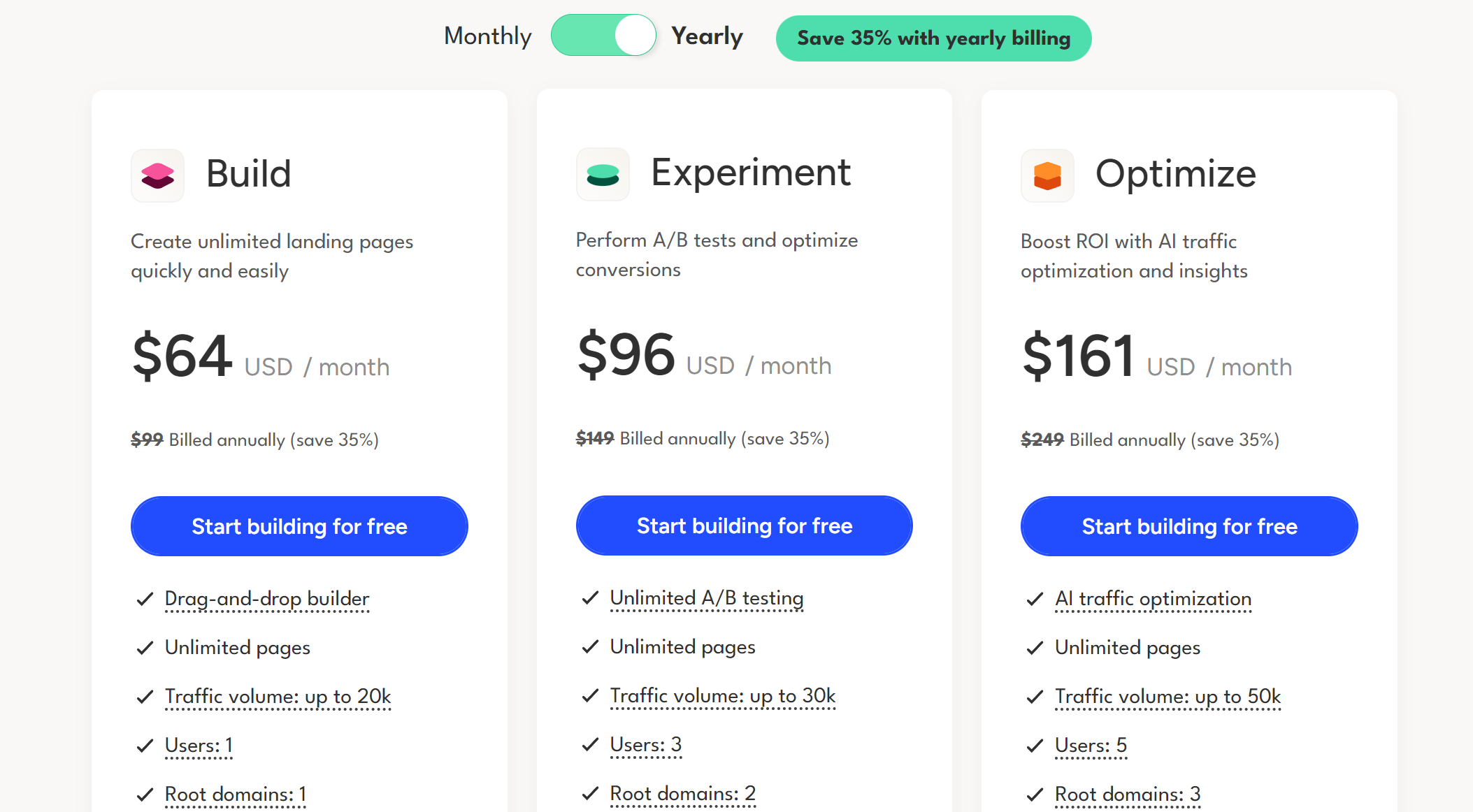 Smart Copy interface rewriting hero headline, subheading, and CTA ideas